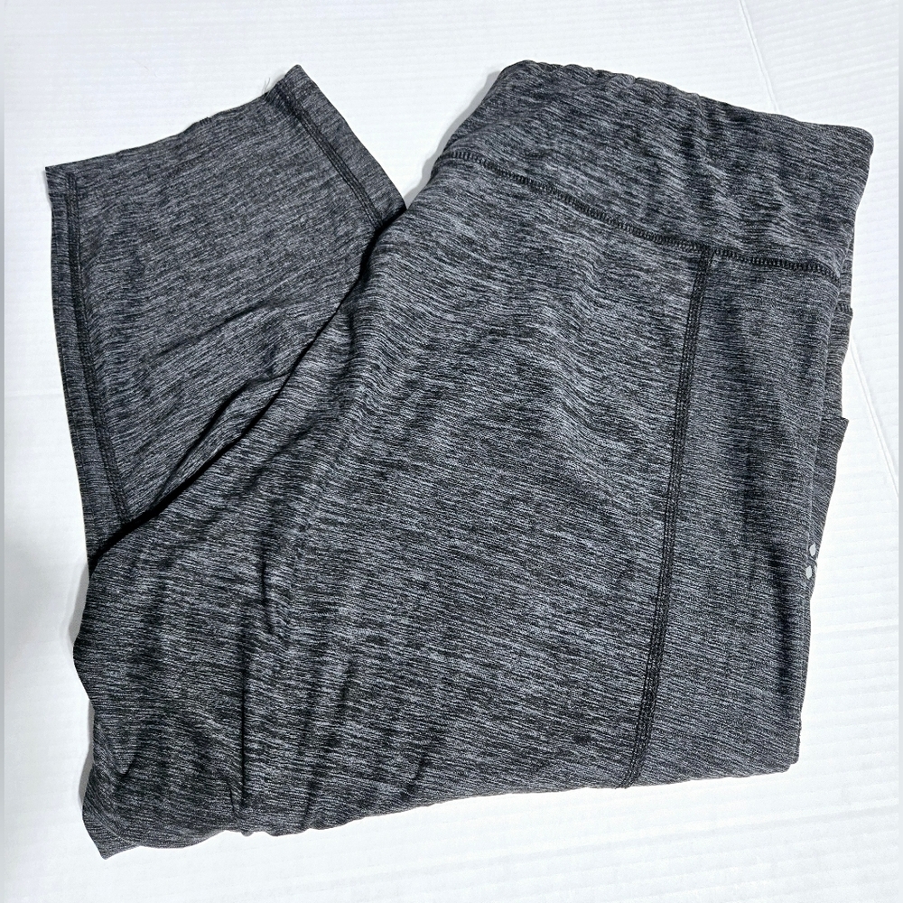 Heathered Grey Nine West Athletic Capri with pocket 3XL